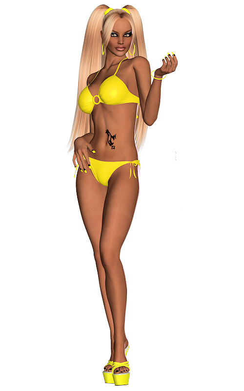 TUBES (png) posers dénudé!