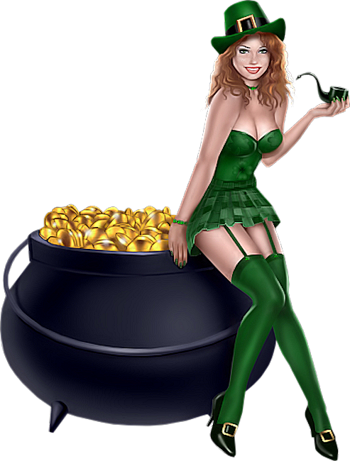 TUBES (png) posers pour st Patrick
